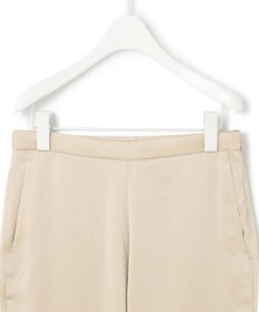 ICB 【MAG×スタイリストコラボ】シャイニーシアーニット×サテンストレートパンツ