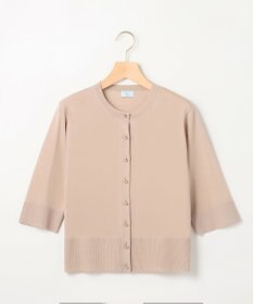 組曲 【先行予約】シアーニット5分袖 カーディガン