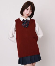 WEGO 【SCHOOLITEM】ベーシックニットベスト