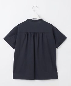 J.PRESS LADIES S プレーティングジャージー バンドカラー カットソー