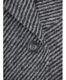 AMERICAN HOLIC ツイードライクコクーンミディコート