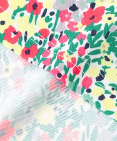 23区GOLF 【WOMEN】総柄フラワープリント ポロシャツ