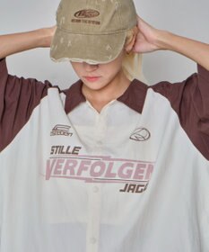 WEGO 【ユニセックス着用ITEM】ラグラングラフィックシャツ（SS）