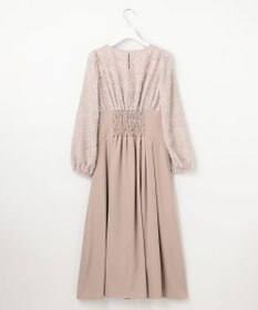 Feroux 【尾﨑真衣さんコラボ商品】コルセットデザイン 綺麗シルエットワンピース