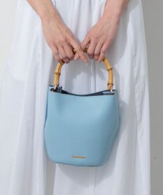 23区 【先行予約】バンブーハンドル 2WAY ミニマル バッグ