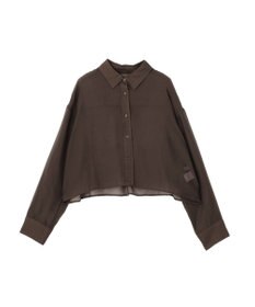 earth music&ecology 【WEB限定】シアーショートシャツ