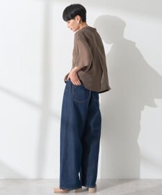 AMERICAN HOLIC 接触冷感シアー開襟半袖シャツ