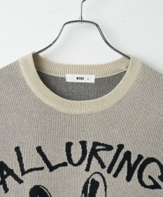 WEGO 【ユニセックス着用ITEM】ジャガードニットプルオーバー（S）