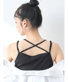 earth music&ecology キラキララインストーンキャミ