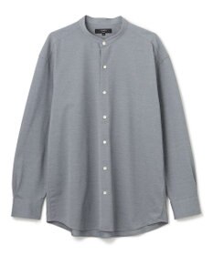 JOSEPH HOMME ハイゲージコットンジャージー 　バンドカラーシャツ