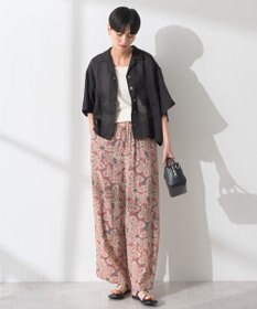 AMERICAN HOLIC 接触冷感シアー開襟半袖シャツ