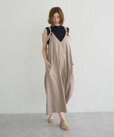 YECCA VECCA ベルトストラップサロペット