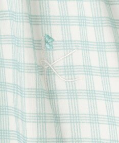 組曲 KIDS 【150-160㎝】シャーリングチェック トップス