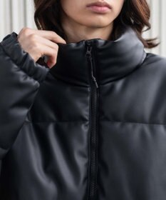 WEGO 【ユニセックス着用ITEM】PUパファーブルゾン