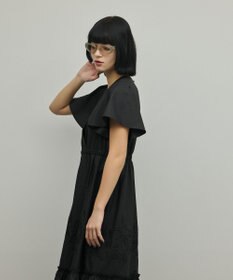 GRACE CONTINENTAL カットワーク刺繍ワンピース