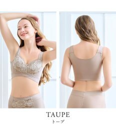 BRADELIS New York 【BRADELIS NewYork peace】ハートのキャッチャーカップで格上げフィットブラ23 ノンワイヤーでラクなのにしっかり美胸シルエット