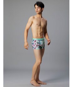 WACOAL MEN ボクサーパンツ 【ハナコトバパンツ】 フロント快適設計 肌あたり軽減設計 誕生日 記念日 前閉じ 下着 メンズ GT3221 /ブロス バイ ワコールメン