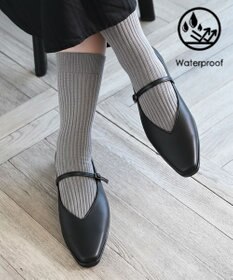 APOM 日本製 晴雨兼用スクエアトゥストラップシューズ15＜CRAHUG限定＞