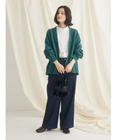 CRAFT STANDARD BOUTIQUE Ｖネックアウトリンキングカーディガン