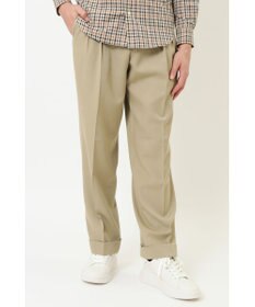 DAKS ツータックウールパンツ