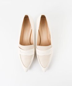 BONTRE 【MIONOTIS/ミオノティス】ヒールモカシンレザーパンプス/726B