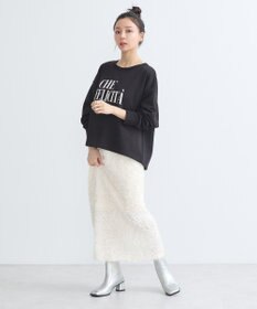 earth music&ecology アソートロゴスウェット