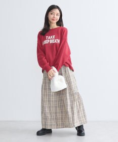 earth music&ecology アソートロゴスウェット