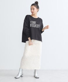 earth music&ecology アソートロゴスウェット