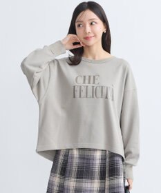 earth music&ecology アソートロゴスウェット