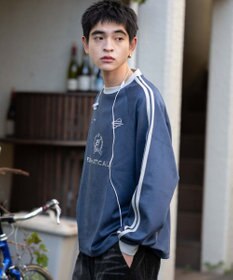 WEGO 【ユニセックス着用ITEM】フェイクスウェードゲームプルオーバー