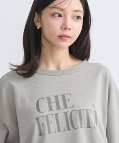 earth music&ecology アソートロゴスウェット