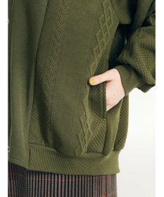 CRAFT STANDARD BOUTIQUE JQカット切り替えカーディガン1