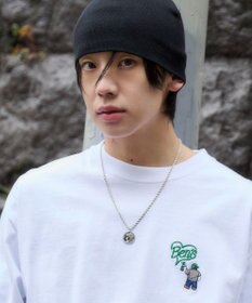 WEGO 【ユニセックス着用ITEM/MLサイズ展開】別注BENDAVISハートワンポイント刺繍T（LS）