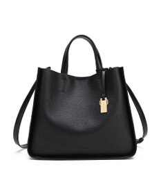 style code 【MERCURYDUO/マーキュリーデュオ】ラージポケット　2WAY ラージトートバッグ　キーリングチャーム付き