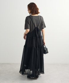 Green Parks ・Ｐｅｔｉｔ　Ｆｌｅｕｒ　シアーティアードキャミワンピ