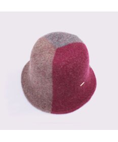 ATRENA 【日本製】FLUFFLY TRICOLOR ウールバケットハット