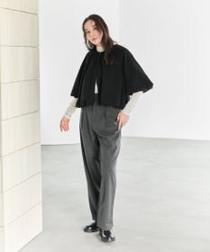 #Newans 【ANSWER for ファッショニスタ 】ウエスト調整可ワイドパンツ