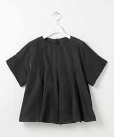 自由区 ブライトシアーシャンブレー ブラウス