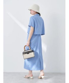 earth music&ecology リサイクルポリエステルブレンドショートシャツ