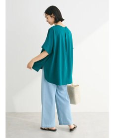 Green Parks 汗染み防止ドルマンバックタックプルオーバー