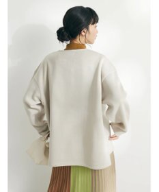 CRAFT STANDARD BOUTIQUE ニットフリースキーネックプルオーバー
