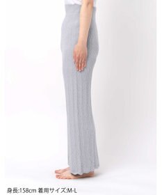une nana cool とろみ素材がここちよいハラマキ付きロングボトム　ｍｏｉ　ｒｏｏｍ（モアルーム）