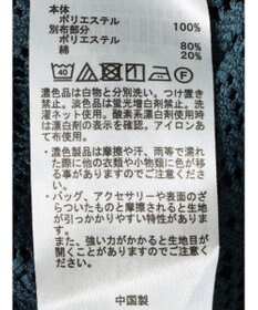 earth music&ecology レースバンドカラーシャツ