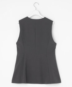 J.PRESS LADIES L 【セットアップ対応・洗える】RELAXIONツイル ジレ