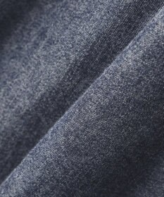 YECCA VECCA バイオ加工ヴィンテージデニムタックワンピース