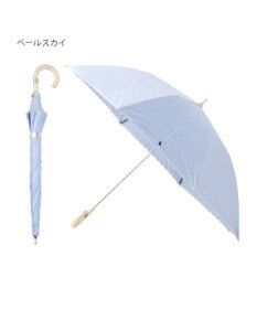 MOONBAT 【軽量】POLO RALPH LAUREN 晴雨兼用日傘 長傘 ストライプスカラ／遮光 遮熱 UV