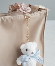 Maison de FLEUR EC限定サイドポケットフリルハンドルスクエアトート