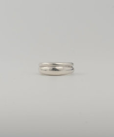 yoaa シルバー925 ダブルピンキー リング