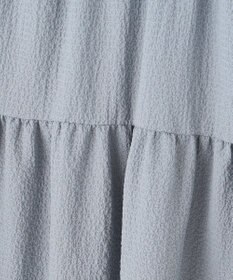 組曲 【WEB限定】クレープストレッチ ティアードキャミワンピース