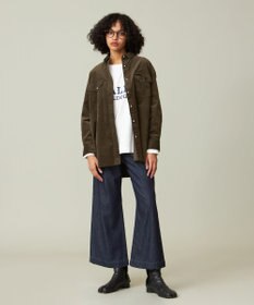 J.PRESS YORK STREET 【WOMEN】コーデュロイ ロングブラウス